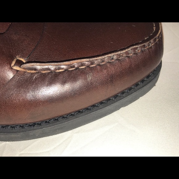 Brown Rockport penny loafers size 9  men’s medium - Picture 5 of 8